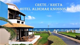 Greece  Crete  Hotel Aldemar Knossos Royal  part 1 [upl. by Enirehtakyram998]