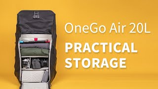 PGYTECH OneGo Air Backpack｜Whats in OneGo Air 20L Backpack [upl. by Adnamahs]