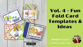 Fun Fold Cards Vol 4  Ideas for Year Round Card Making Fun [upl. by Ecnedurp]