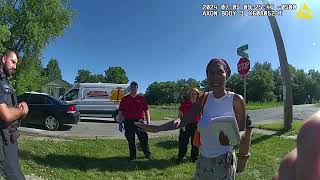 Raw bodycam Sonya Massey speaks with police 16 hours before fatal shooting [upl. by Ban545]