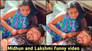 Midhun and Lakshmi funny video  Midhun Ramesh  Lakshmi Menon  shorts [upl. by Hairym]