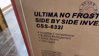 Condura 22Cuft Side by side Inverter Refrigerator Unboxing [upl. by Osher]