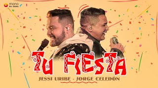 Jessi Uribe Jorge Celedón  Tu Fiesta l Video Oficial [upl. by Chimene19]