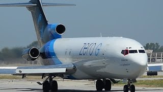 ZeroG B727200 TakeoffLanding KLGB 8142016 [upl. by Simmie772]