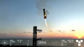 WOW Watch SpaceX Catch A Starship Booster In Air [upl. by Dredi]