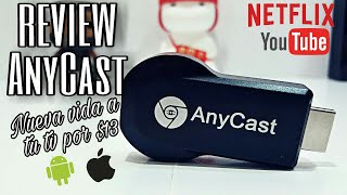 TU SMARTPHONE EN TU TV POR 13  ANYCAST M2 REVIEW EN ESPAÑOL Y COMO CONECTARLO BIEN EXPLICADO 2020 [upl. by Nnaihs]