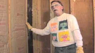 Right Vs Wrong Installing Insulation Batts In Exterior Walls  Part One [upl. by Aicnom]