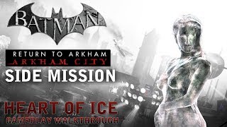 Batman  Return to Arkham City  Side Mission Heart of Ice Nora Fries PS4 [upl. by Jay]