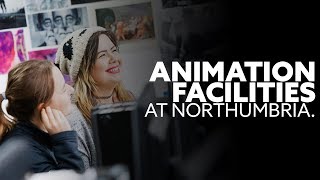 Undergraduate Animation Facilities at Northumbria University Newcastle [upl. by Rehposirhc413]