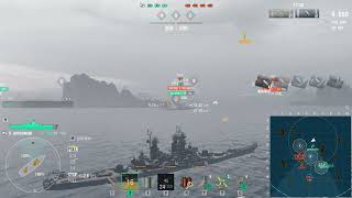 World Of Warships  Wisconsin smash Ohio preview [upl. by Yelserp]