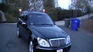 03 Mercedes Benz S500 W220 52000 orig miles S 500 600 430 FOR SALE [upl. by Shara]