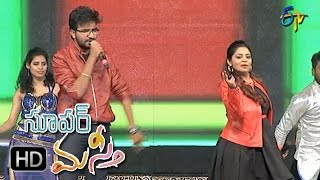 Amadu SongPrudhvi ChandraRanina Reddy PerformanceSuper Masti Chilakaluripet 16th April 2017 [upl. by Grunenwald]