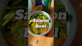 Salmon Bowl shorts salmonbowl healthyfood healthyrecipes simplerecipe salmon salmonrecipe [upl. by Liagabba]