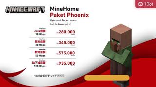 ♪ IndiHome Paket Phoenix in MINECRAFT ♪ [upl. by Notsecnirp]