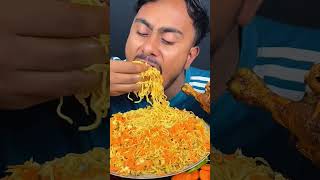 Noodles eating 🥵 mukbang eatingshow chalfoodchallenge food viralvideo reelsvideo eatingasmr [upl. by Sim]