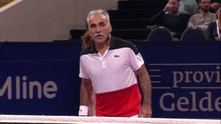 Samenvatting Bahrami  Schalken vs Henman  Haarhuis  AFAS Tennis Classics 2016 [upl. by Ztirf]