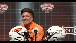 Mike Gundy Bedlams future not an OSU problem OUs move to SEC is key issue [upl. by Philippa]