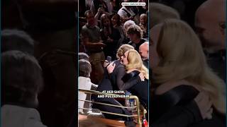 Adele pauses her concert to hug Céline Dion in the crowd [upl. by Vories]