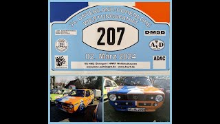 Rallye Hohenlohe 2024 Retro Team Lutz  Drope Der Rundkurs [upl. by Amzaj173]