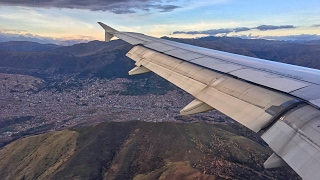 DANGEROUS APPROACH  LATAM Airbus A319 Landing in Cusco Peru [upl. by Fowler]