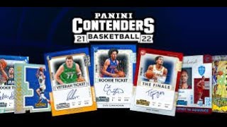 2122 PANINI CONTENDERS BASKETBALL RTT 262724 [upl. by Mohun743]