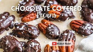 Chocolate Covered Pecans [upl. by Timotheus]