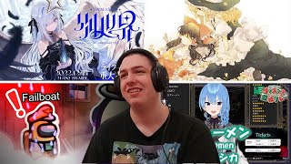 VtubersUtaiteVocaloidTouhou Request SongsClips Reaction Stream 10000 Celebration Part 1 [upl. by Anayek]