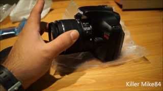 Unboxing amp Review Canon EOS Rebel T31100D 122 Megapixel DSLR Camera [upl. by Galatia13]