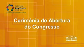 Sessão 0 Cerimônia de Abertura do Congresso [upl. by Ahsaek250]