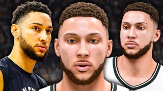 I Played Ben Simmons Career To Save Him 99 Potential [upl. by Reffotsirhc]