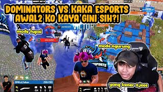 INI DIA YG DITUNGGU2 DOMINATORS Vs KAKA ESPORT  MATCH 1 [upl. by Ariaet]