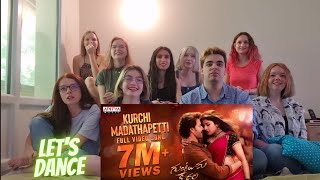 Kurchi Madathapetti Full Video Song Reaction  Guntur Kaaram  Mahesh Babug [upl. by Ennyl305]