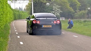 Nissan GTR R35 with Akrapovic Exhaust [upl. by Neetsirhc]