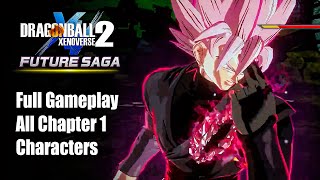 ALL DLC 17 NEW CHARACTER GAMEPLAY In Dragon Ball Xenoverse 2 Future Saga Chapter 1 [upl. by Bent]