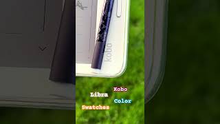 Kobo Libra Color SWATCHES shorts [upl. by Morville]