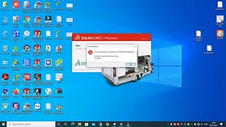 Fix Solidworks 2021 error Could not obtain a license  can not connect to the license server [upl. by Macmillan]