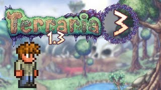 Terraria 13 Part 3  CAN I BEFRIEND GUIDE [upl. by Etnovert934]