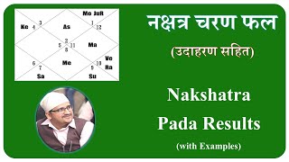 नक्षत्र चरण का फल  With Examples  Nakshatra Pada interpretations [upl. by Emsoc]