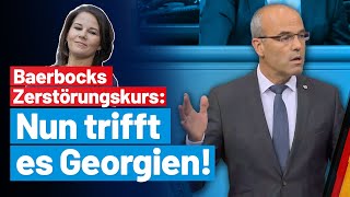 Sie benutzen Georgien als geopolitischen Rammbock Dr Rainer Rothfuß  AfDFraktion im Bundestag [upl. by Karlen873]