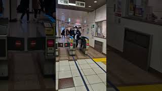 Tokyo Shibuya Subway Station Rush Hour Japan [upl. by Wainwright208]