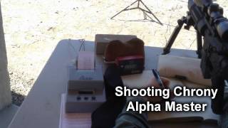 Shooting Chrony Alpha Master Review [upl. by Yalcrab211]