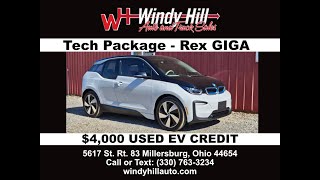 SOLD 2019 BMW i3 REX GIGA World 4 Door 4 Pass Electric Car [upl. by Jacquie]