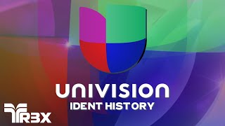 Univision Ident History [upl. by Usanis]