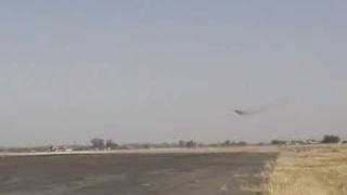 F86 Saber Jet Low Flyby piloted by Stu Eberhardt [upl. by Riesman147]