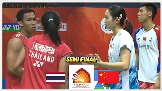 Dechapol PuavaranukrohSupissara Paewsampran vs LiaoXin  Syed Modi India 2024 Badminton [upl. by Sivam221]