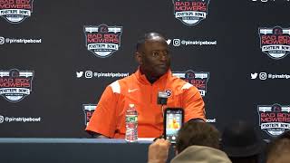 Pinstripe Bowl Postgame Press Conference [upl. by Iline]