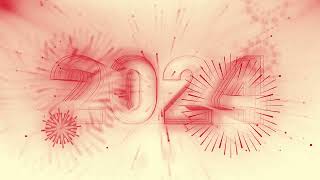 Happy New Year 2024 Wishes  Invitations  Greetings  2024  Motion Graphic Animation [upl. by Nnire]