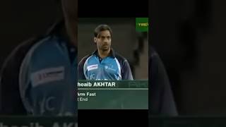 Shoaib Akhtar breaking the helmetextreme pace bowling [upl. by Cosenza]