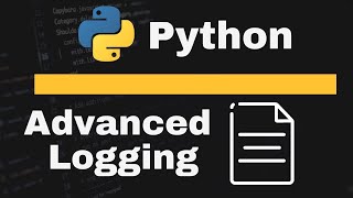 Advanced Logging in Python  Filters Formatters Handlers amp Loggers in einer Config [upl. by Enneillij]