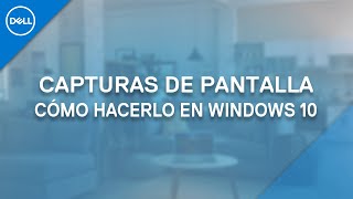 Cómo hacer capturas de pantalla en Windows 10  Capturar pantalla en Windows [upl. by Arhas]